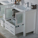 Blossom Sydney 84" Double Vanity Set, Side Cabinets, Vessel Sink and Optional Mirror - Luxe Vanity & Tub