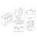 Blossom Lyon 36” White Vanity - Luxe Vanity & Tub