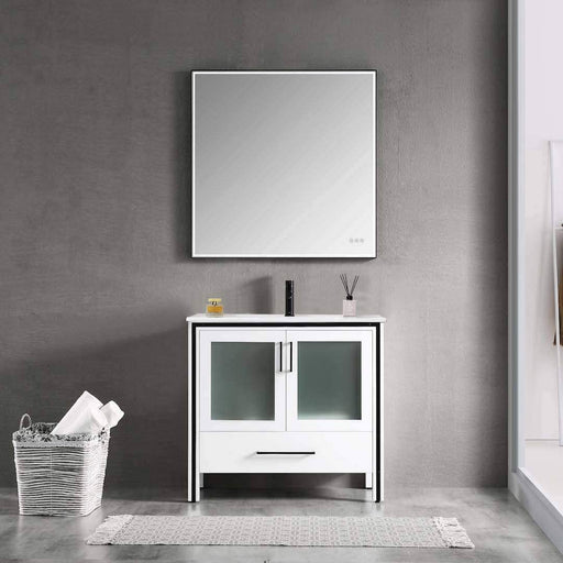 Blossom Birmingham 36” White Vanity - Luxe Vanity & Tub