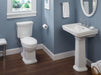 TOTO Promenade II 1.28 GPF Two-Piece Elongated Toilet with Tornado Flush Technology - Luxe Vanity & Tub